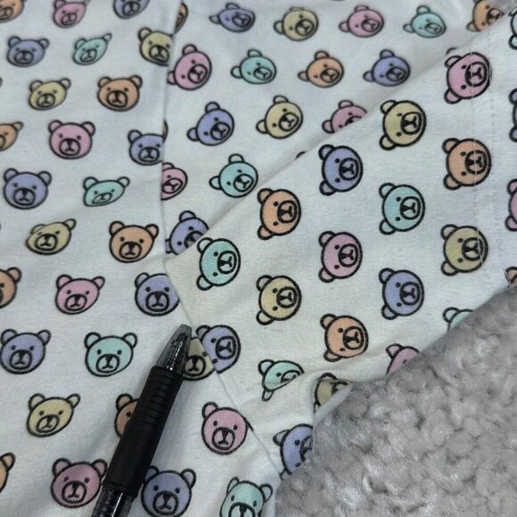 Teddy Fresh Rainbow Pastel Bear Monogram T-Shirt - Picture 4 of 8